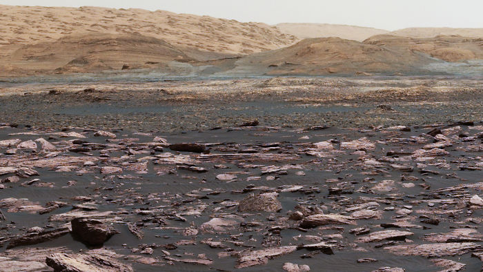 Multiple Layers Of Mount Sharp